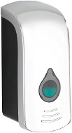 WENKO RANERA - Soap and Disinfection Dispenser, Metallic Shiny - Soap Dispenser