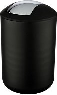WENKO BRASIL Kôš s otočným vekom 20 × 20 × 31 cm, čierny - Odpadkový kôš