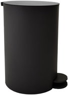 SEPIO Waste Bin with Pedal, Black - Rubbish Bin