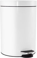 SEPIO Waste Bin with Pedal 3l., White - Rubbish Bin
