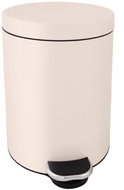 SEPIO Waste Bin with Pedal 3l., Beige - Rubbish Bin