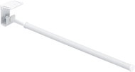 WENKO BASIC - Telescopic Towel Holder 43x7x6cm, White - Towel Rack