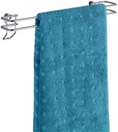 Držiak na uteráky WENKO BEZ VŔTANIA Classic Vešiak na uterák, kovovo lesklý - Držák na ručníky