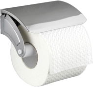 WENKO BASIC - Toilet Paper Holder 16x9x29cm, Chrome - Toilet Paper Holder