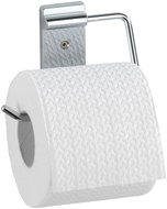 WENKO BASIC - Toilet Paper Holder 12x2x21cm, Chrome - Toilet Paper Holder