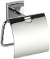 WENKO WITHOUT DRILLING PowerLoc LACENO - Toilet Paper Holder, Metallic Glossy - Toilet Paper Holder