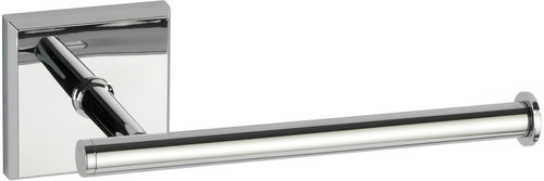 WENKO WITHOUT DRILLING PowerLoc LACENO - Toilet Paper Holder, Metallic Glossy - Toilet Paper Holder - Main image