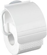 WENKO WITHOUT DRILL StaticLoc OSIMO - Toilet Paper Holder, White - Toilet Paper Holder