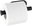 WENKO WITHOUT DRILLING TurboLoc OREA BLACK - Toilet Paper Holder, Black