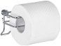 WENKO WITHOUT DRILLING Classic - Toilet Paper Holder, Metallic Glossy - Toilet Paper Holder