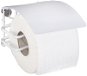 WENKO WITHOUT DRILLING Classic Plus - Toilet Paper Holder, White - Toilet Paper Holder