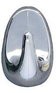 WENKO Mini Hook 16x10x2cm, Glossy - Bathroom Hook