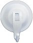 WENKO Hook with Suction Cup 16x10x5cm, White - Bathroom Hook