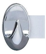 WENKO Strip-it - Small Hook, 3 pcs 16x10x3cm, Chrome - Bathroom Hook