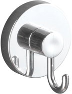 WENKO VacuumLoc - Wall Hook, 2pcs 24x10x4cm, Glossy - Bathroom Hook