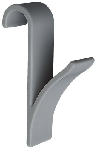 SEPIO Hook for Finned Radiator 2 pcs, Grey - Bathroom Hook - Main image