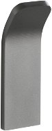 WENKO WITHOUT DRILLING Classic Plus - Wall Hook, Grey - Bathroom Hook