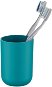 WENKO BRASIL - Toothbrush cup, petrol - Toothbrush Holder Cup