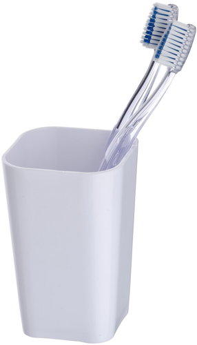 WENKO CANDY - Toothbrush cup, white - Toothbrush Holder Cup - Main image