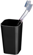 WENKO CANDY - Toothbrush cup, black - Toothbrush Holder Cup