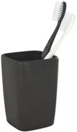 WENKO FARO - Toothbrush cup, black - Toothbrush Holder Cup