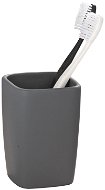WENKO FARO - Toothbrush cup, grey - Toothbrush Holder Cup