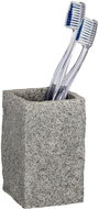 WENKO GRANITE - Toothbrush cup, grey - Toothbrush Holder Cup