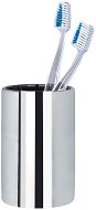 WENKO POLARIS - Toothbrush cup, shiny metal - Toothbrush Holder Cup