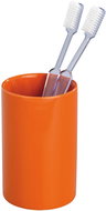 WENKO POLARIS - Toothbrush cup, orange - Toothbrush Holder Cup