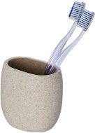 WENKO PURO - Toothbrush cup, beige - Toothbrush Holder Cup