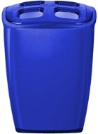GRUND NEON - Toothbrush cup 7x6,5x10 cm, blue - Toothbrush Holder Cup