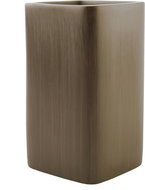 SEPIO EDGES - Cup, brown - Toothbrush Holder Cup