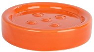 WENKO POLARIS - Soap Dish 11x11x3cm, Orange - Soap Dish