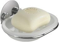 Soap Dish WENKO TurboLoc - soap dish 13x3x15 cm, stainless steel - Mýdlenka