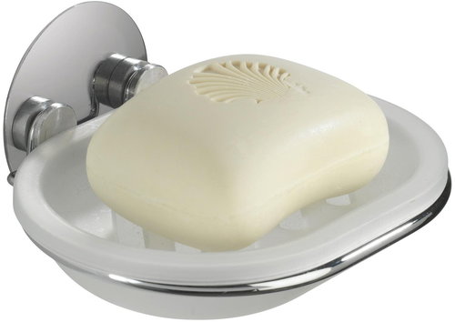 WENKO WITHOUT TURBOLoc - Soap dish, chrome - Soap Dish - Main image