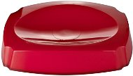 GRUND NEON – Mydlovnička 14,4 × 10,4 × 3 cm, červená - Mydelnička