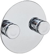 WENKO Turbo-Loc - Replacement clamp for chrome series, chrome - Adhesive