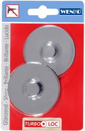 WENKO WITHOUT TURBOLoc - 2 spare adapters, chrome - Hooks