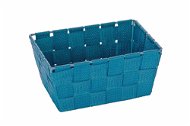 WENKO ADRIA - Bathroom Basket Long 19x14x9cm, Kerosene - Storage Basket