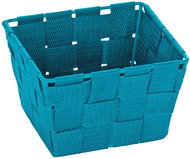 WENKO ADRIA - Bathroom basket square 14x14x9 cm, kerosene - Storage Bin