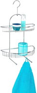 WENKO KUOPIO - Corner Shelf 36x29x15cm, Chrome - Bathroom Shelf