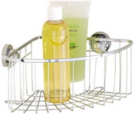 WENKO PowerLoc BOVINO - Shelf 26x18x10cm, Stainless-steel - Bathroom Shelf