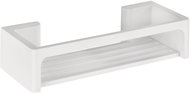 WENKO WITHOUT DRILLING PowerLoc BRALIA - Wall Shelf, White - Bathroom Shelf