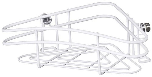 WENKO WITHOUT DRILLING Classic Plus - Corner shelf, white - Bathroom Shelf - Main image