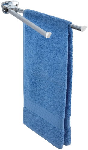WENKO BASIC - Towel Rack 52x12x6cm, Chrome - Towel Rack - Main image