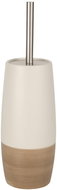 WENKO NATURE - WC Brush 12x12x28cm, Brown - Toilet Brush