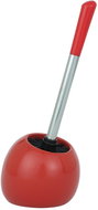 WENKO POLARIS - WC Brush, Red - Toilet Brush