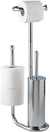 Toilet Brush WENKO UNIVERSALO - Standing Toilet Brush 17x13x52cm, Stainless-steel - WC štětka