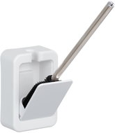 WENKO WITHOUT DRILLING StaticLoc OSIMO - Special Toilet Brush, White - Toilet Brush