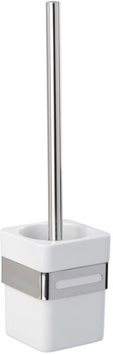 WENKO WITHOUT DRILLING Premium Plus - Toilet Brush, Metallic Shiny - Toilet Brush - Main image